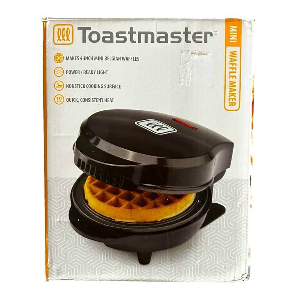 NIB Toastmaster Mini Waffle Maker - Picture 3 of 3